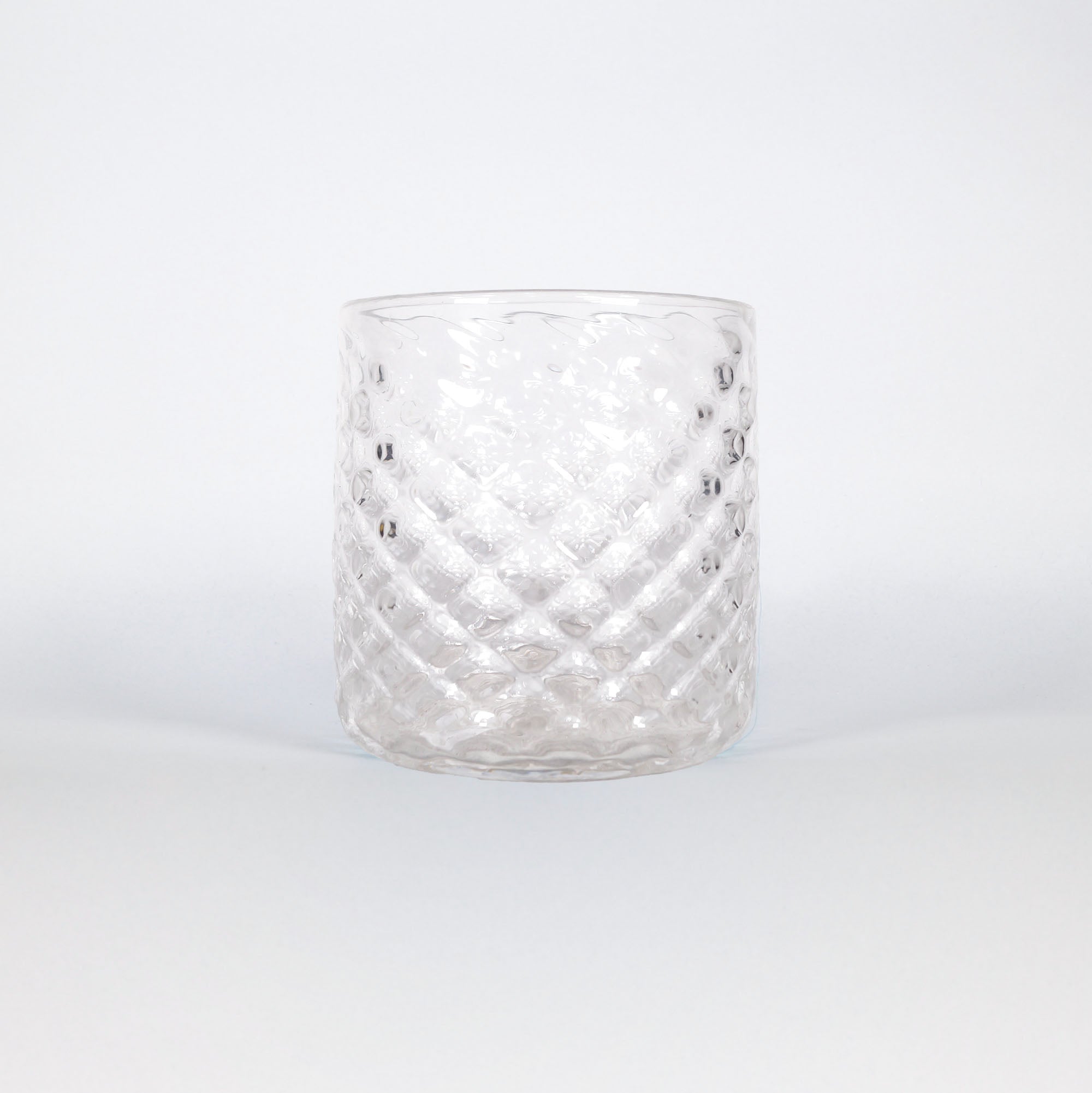 Diamond Drinking Glass BLÆS — Reffen Glass Studio